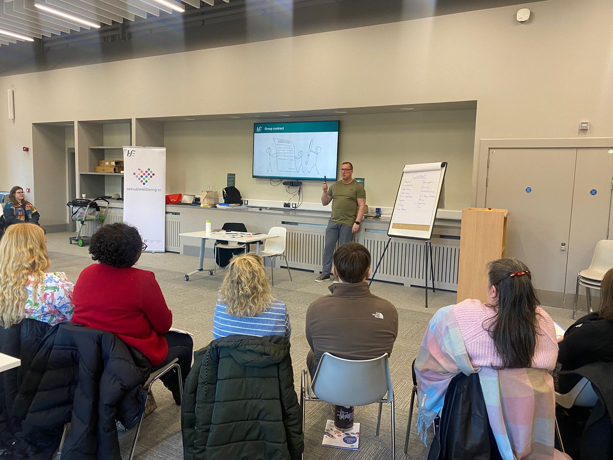 HSECHODNCC's tweet photo. Day 1 of 6 of the Foundation Programme for Sexual Health Promotion commences in St. Marys today. The training delivered by Health Promotion & Improvement incorporates #SexualHealthPromotion into the work of service providers. @HsehealthW @_respectprotect https://t.co/qxbXWqvTS0