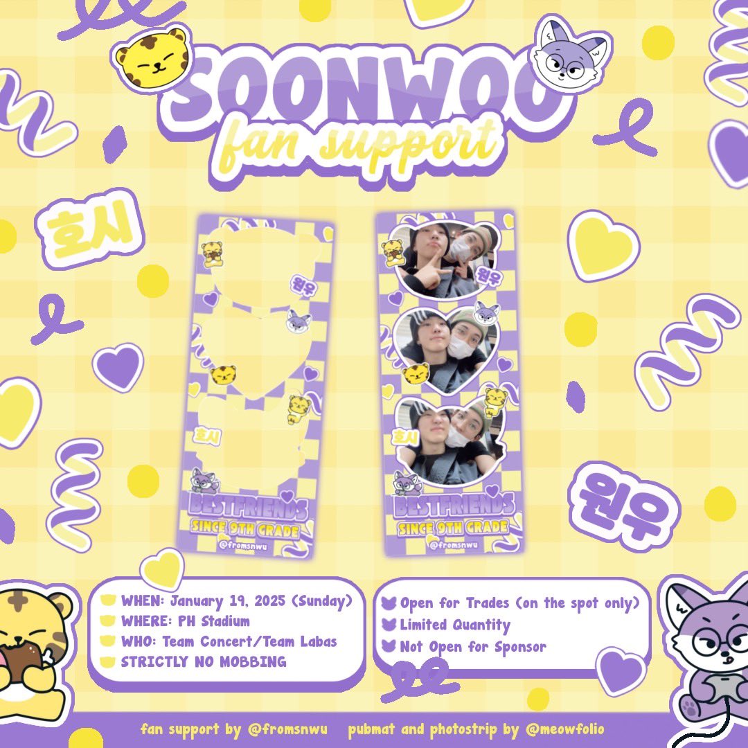 fromsnwu's tweet image. 17 right here in bulacan d2 freebies 𖤐.ᐟ 
— a soonwoo fan support by @fromsnwu

📆 jan 19
📍 exact loc; tba before d-day
📝 check pubmat for more details

˗ˏˋ made by @meowfolio ˎˊ˗

#SEVENTEEN_RIGHT_HERE_IN_BULACAN #SEVENTEEN_RIGHT_HERE