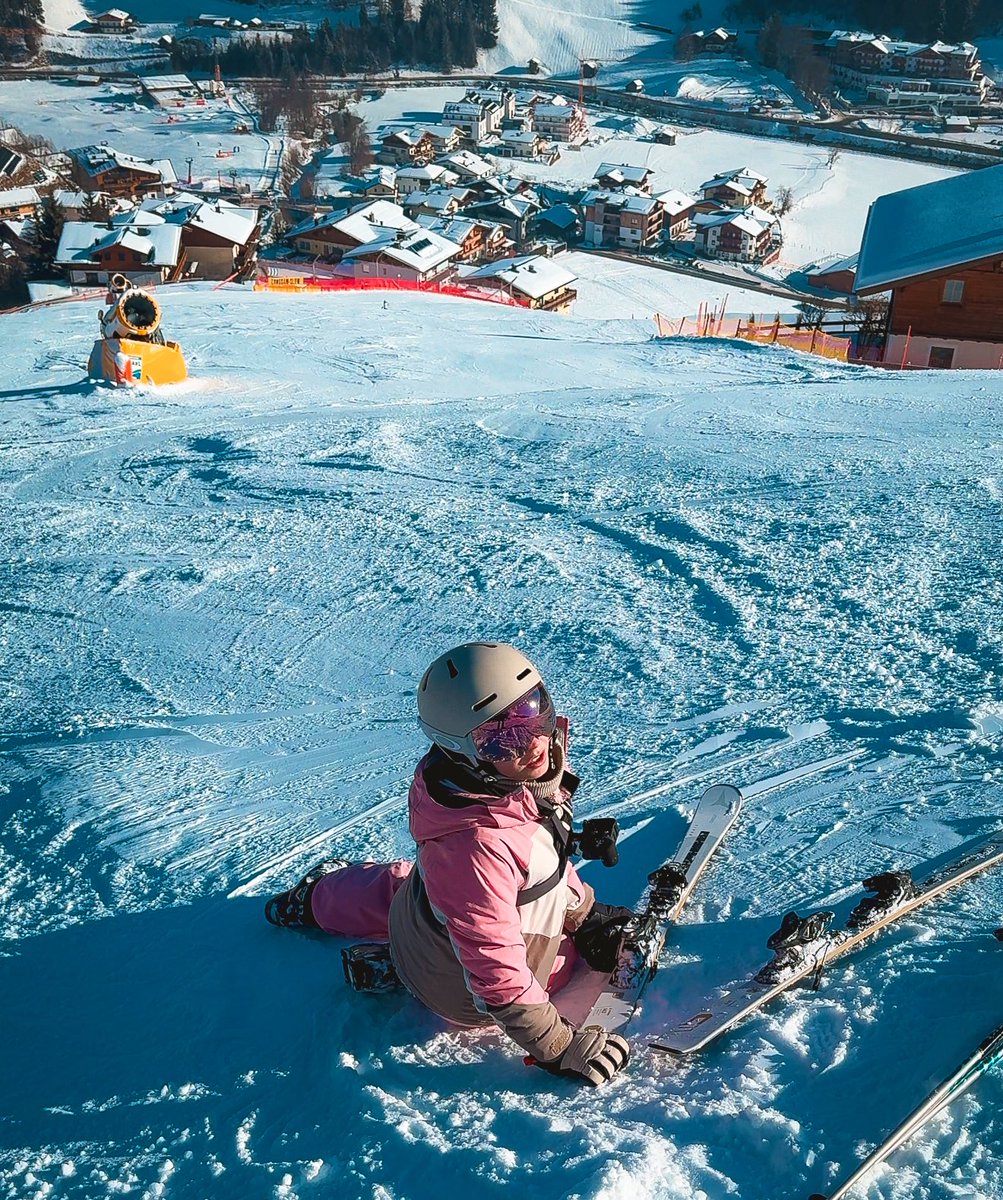Ich liebe Ski fahren