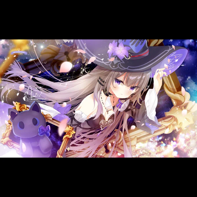 久しぶりゲームの新しいキャラを描きましたー!ヘルタはとても可愛すぎ! めっちゃ綺麗!!!>////< #崩壊スターレイル  #HonkaiStarRail 