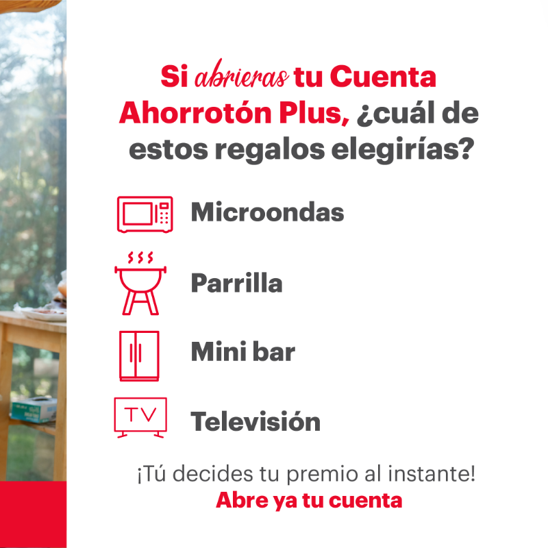 BACCredomaticSV's tweet photo. Ahorrar es el primer paso para alcanzar grandes metas, y en BAC estamos contigo en cada paso del camino. 🏦💡
Con la Cuenta Ahorrotón Plus recibes regalos al instante como agradecimiento por confiar en nosotros. 🎁✨
Solicita tu cuenta aquí: https://t.co/lRtrtLt0v8
#BACSimple