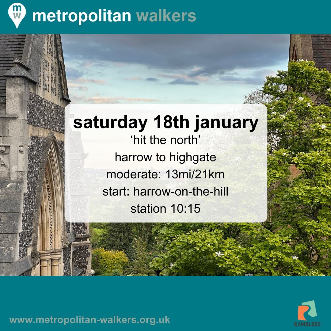 Metropolitan Walkers👣 tweet media