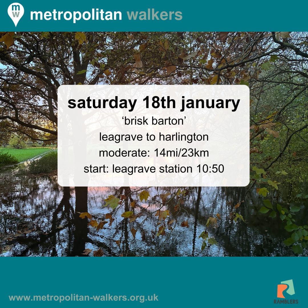 Metropolitan Walkers👣 tweet media