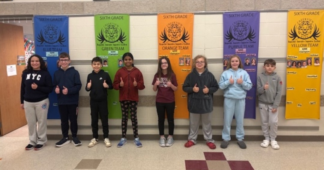 MarysvilleEVSD's tweet photo. π Congratulations to the December RISE Champions at Creekview! We are so proud of our 5th and 6th graders!
#PTBM #MEVSD https://t.co/uWLe3NrzUe