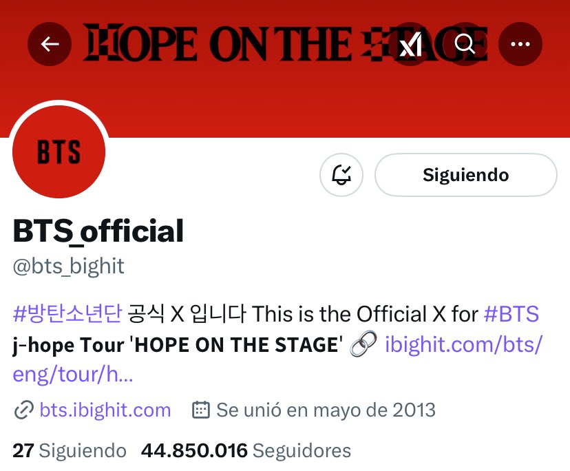 btschartsxdaily's tweet photo. .@BTS_twt, @bts_bighit &amp; @BTS_jp_official has changed their official Twitter Layouts into upcoming #Jhope’s Tour "Hope on the Stage" https://t.co/I2UDbjAK2R
