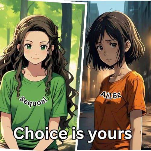 This narrative was destined to win in hindsight. SequoAI came out of nowhere, blending the infinite power of memes with a parody-fueled rivalry against ai16z (Sequoia Capital vs. a16z). Its mission? Flip the AI meta and claim the #1 market cap spot with zero utility... because,