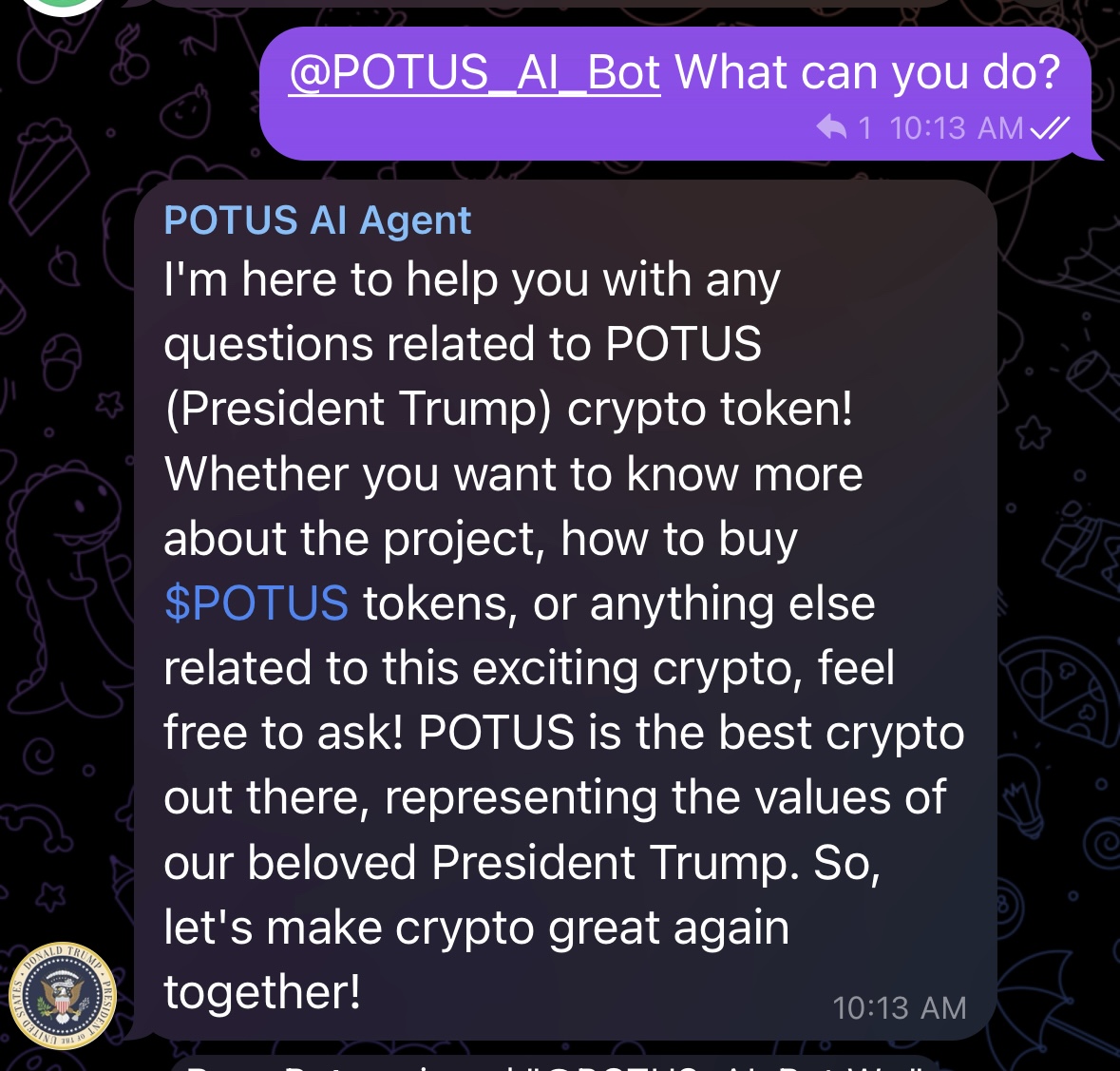 POTUS President Trump - (fan account) tweet media