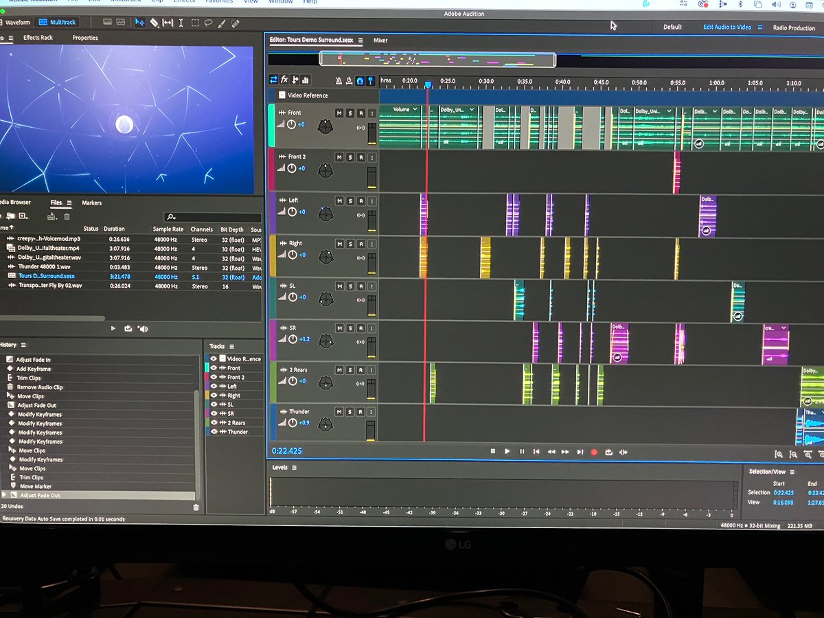 TECCWAVP's tweet photo. Final surround sound demo ready for Community Night! @LewisvilleISD @TECCwest @lisdcte
#CTE #careerandtechnicaleducation #AVproduction #screeningroom #filmmaking #surroundsound https://t.co/A6hoooQgYf