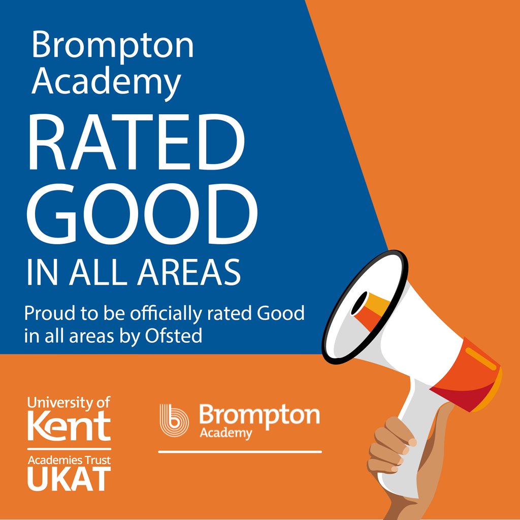 University of Kent Academies Trust (@ukatacademies) on Twitter photo We are so proud to announce that <a href="/BromptonAcademy/">Brompton Academy</a> has been rated ‘Good’ in all areas in its recent Ofsted report! 🌟
Read the full Ofsted report and a letter from the Principal here ➡️ bromptonacademy.org.uk/ofsted-report We are so proud to announce that <a href="/BromptonAcademy/">Brompton Academy</a> has been rated ‘Good’ in all areas in its recent Ofsted report! 🌟
Read the full Ofsted report and a letter from the Principal here ➡️ bromptonacademy.org.uk/ofsted-report