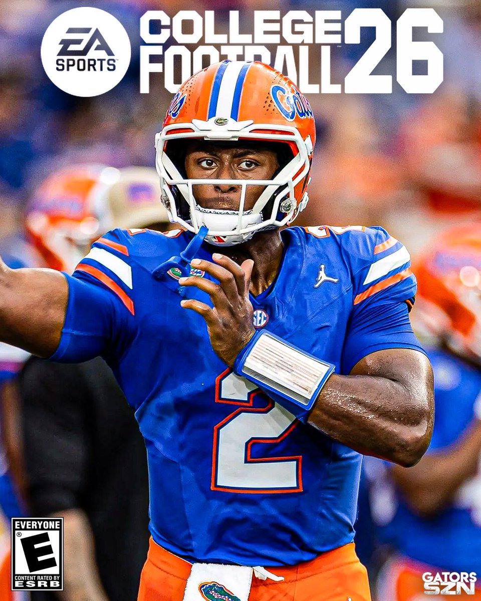 The only player who should be on the cover of EA CFB 26 🐊

DJ Lagway.