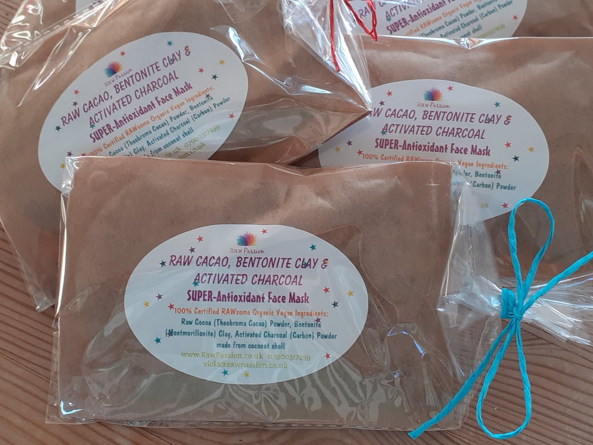 RawPassionUK's tweet image. Raw Cacao, Bentonite Clay &amp;amp; Charcoal SUPER-Antioxidant Face Mask tuppu.net/7695cfe0 #organicskincare #RawPassionUk #Detoxifying