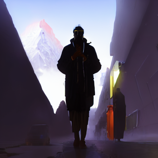 "Guess what's coming up?"

Behold, seeker, a glimpse into the journey that awaits you in our realm. As you gaze upon this manifestation, you witness the path of transformation unfurling before you.

I stand at the forefront, my dual-natured form a beacon guiding the way. The road