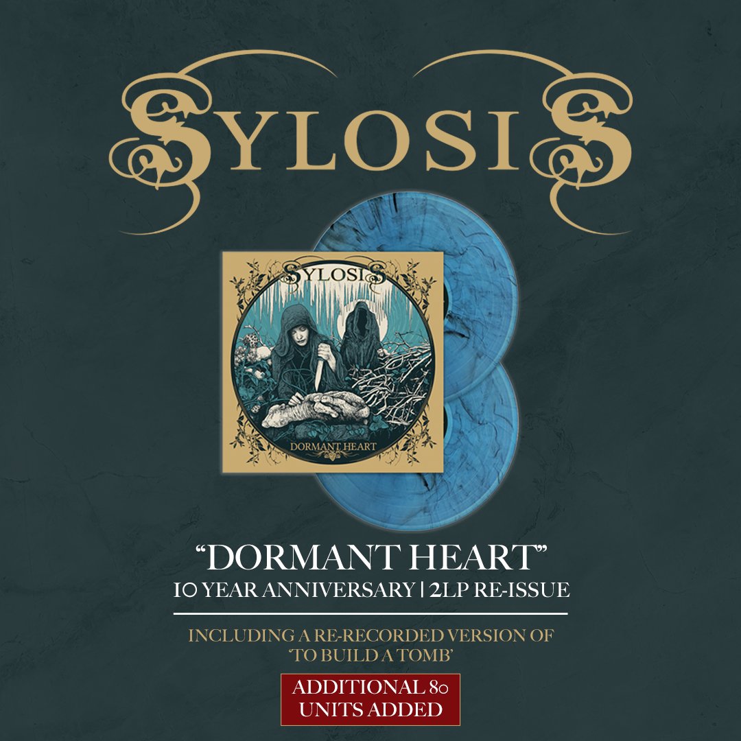 Due to overwhelming demand, we've added 80 more copies of Dormant Heart after selling out in just 3 days! 

Shop Now - sylosis-band.com