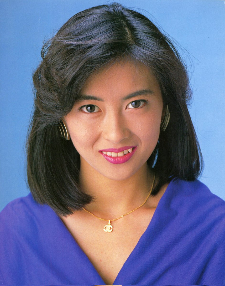 中山美穂 さんありがとう #昭和 63年11月号 #明星ヘアカタログ
