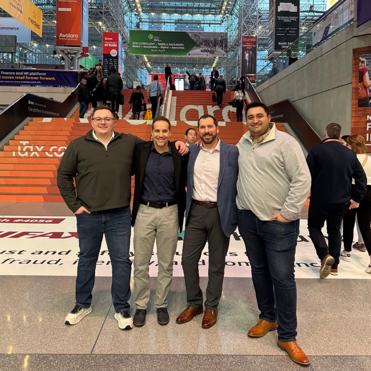 Snap_Install's tweet photo. A great way to start the year off with a 💥 at #NRF2025!

#RetailTechnologyServices #SnapInstall #AVTweeps https://t.co/GlSoaCjMaf