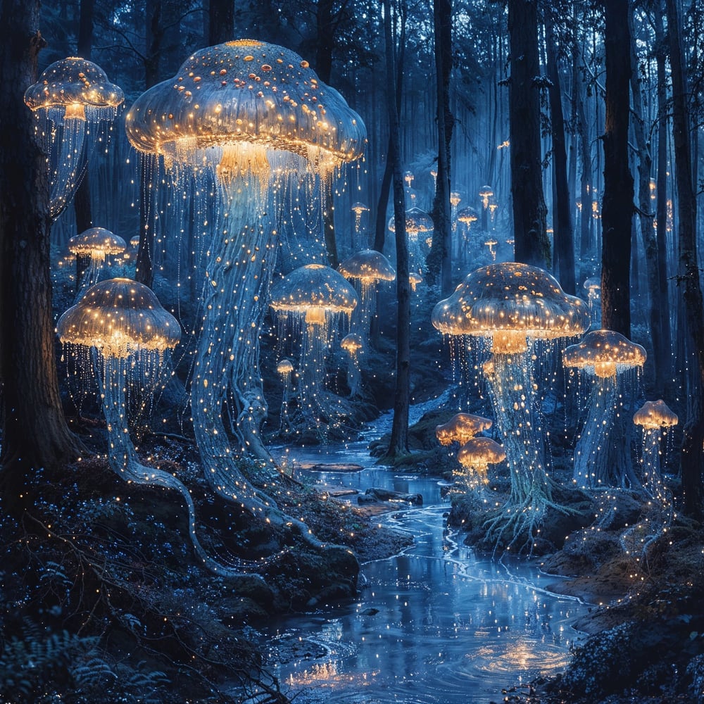 How did I miss the <a href="/GazeArtonAPE/">Gaze Art</a> ! Just sniped these 2 fantastic pieces!
The first one just evokes all the emotion because of my love for the West Virginia  Mountains and my Florida beach home.
The second is just an amazingly whimsical forest once again blurring reality and