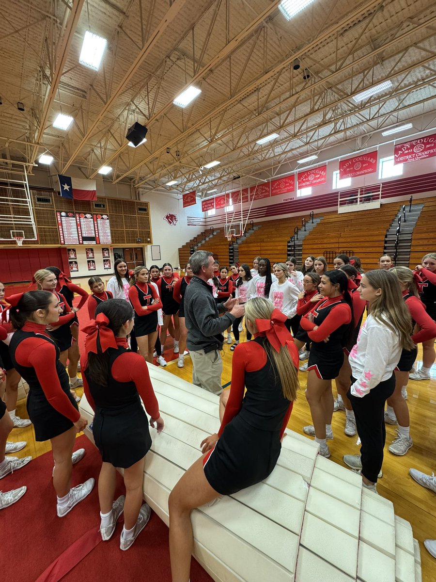 TomballHSCheer (@tomball_hscheer) on Twitter photo UIL Showoff 2025! 
Thank you THS Students, Staff AND TOMBALL Jr High Cheer for your supportā¤ļøš£ Special Shout Out to Dr. Gutierrez, Fine Arts Director Paulette Tomlinson and our Fearless Leader THE Chris Scott for your words of encouragement and HYPE! Letās Go COOGS!!! š¾š£ā¤ļø UIL Showoff 2025! 
Thank you THS Students, Staff AND TOMBALL Jr High Cheer for your supportā¤ļøš£ Special Shout Out to Dr. Gutierrez, Fine Arts Director Paulette Tomlinson and our Fearless Leader THE Chris Scott for your words of encouragement and HYPE! Letās Go COOGS!!! š¾š£ā¤ļø