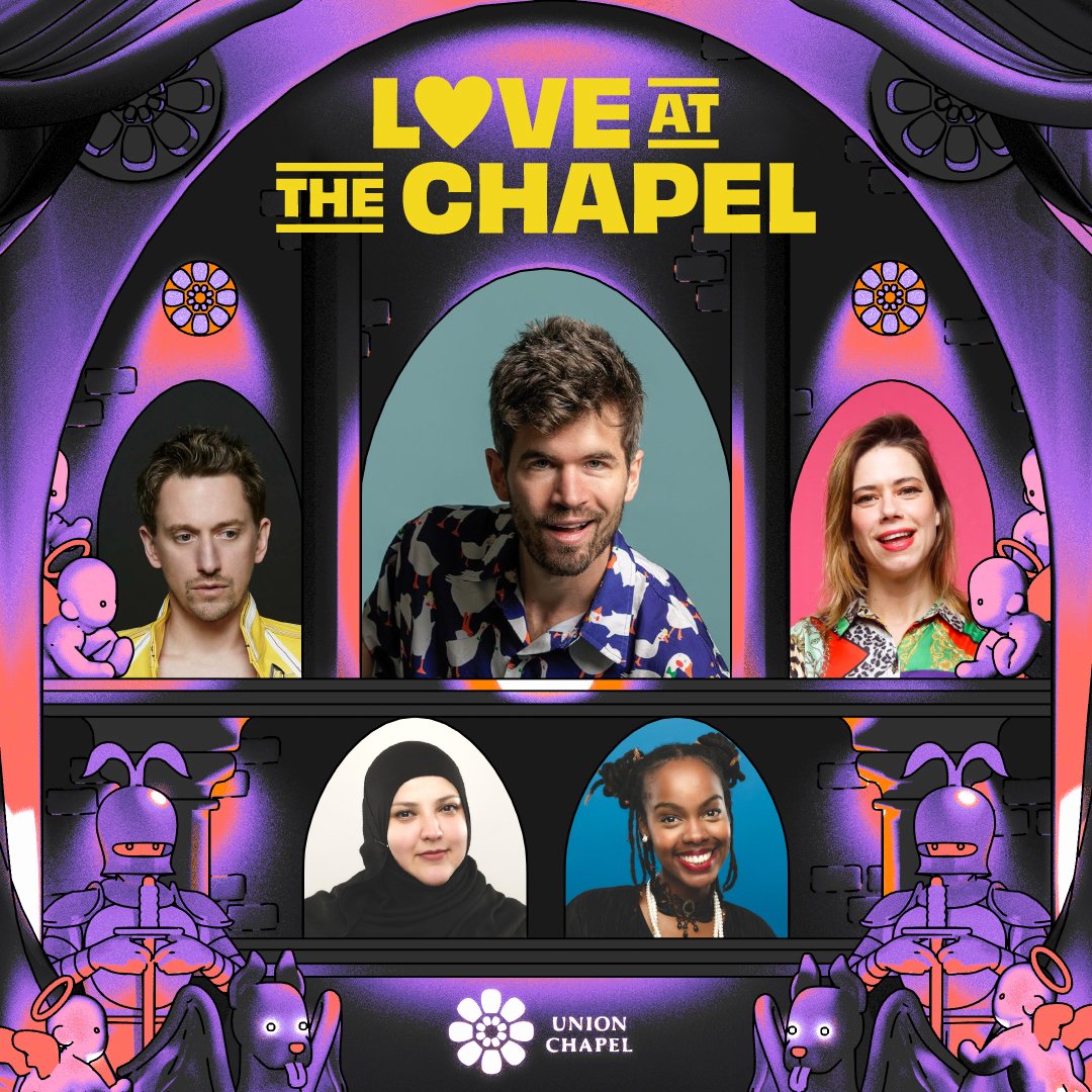Union Chapel London (@unionchapeluk) on Twitter photo Valentine's date plan sorted with <a href="/LATchapel/">Live At The Chapel</a> comedy special with <a href="/IvoGraham/">Ivo Graham</a> , Lou Sanders, <a href="/nomadicrevery/">Generic Nodge</a> John Robins, <a href="/fatihaelghorri/">Fatiha El-Ghorri</a> and <a href="/SharonWanjohi_/">Sharon W.</a>
Love At The Chapel | Friday 14 February
Only a few tickets remain at unionchapel.org.uk/venue/whats-on… Valentine's date plan sorted with <a href="/LATchapel/">Live At The Chapel</a> comedy special with <a href="/IvoGraham/">Ivo Graham</a> , Lou Sanders, <a href="/nomadicrevery/">Generic Nodge</a> John Robins, <a href="/fatihaelghorri/">Fatiha El-Ghorri</a> and <a href="/SharonWanjohi_/">Sharon W.</a>
Love At The Chapel | Friday 14 February
Only a few tickets remain at unionchapel.org.uk/venue/whats-on…