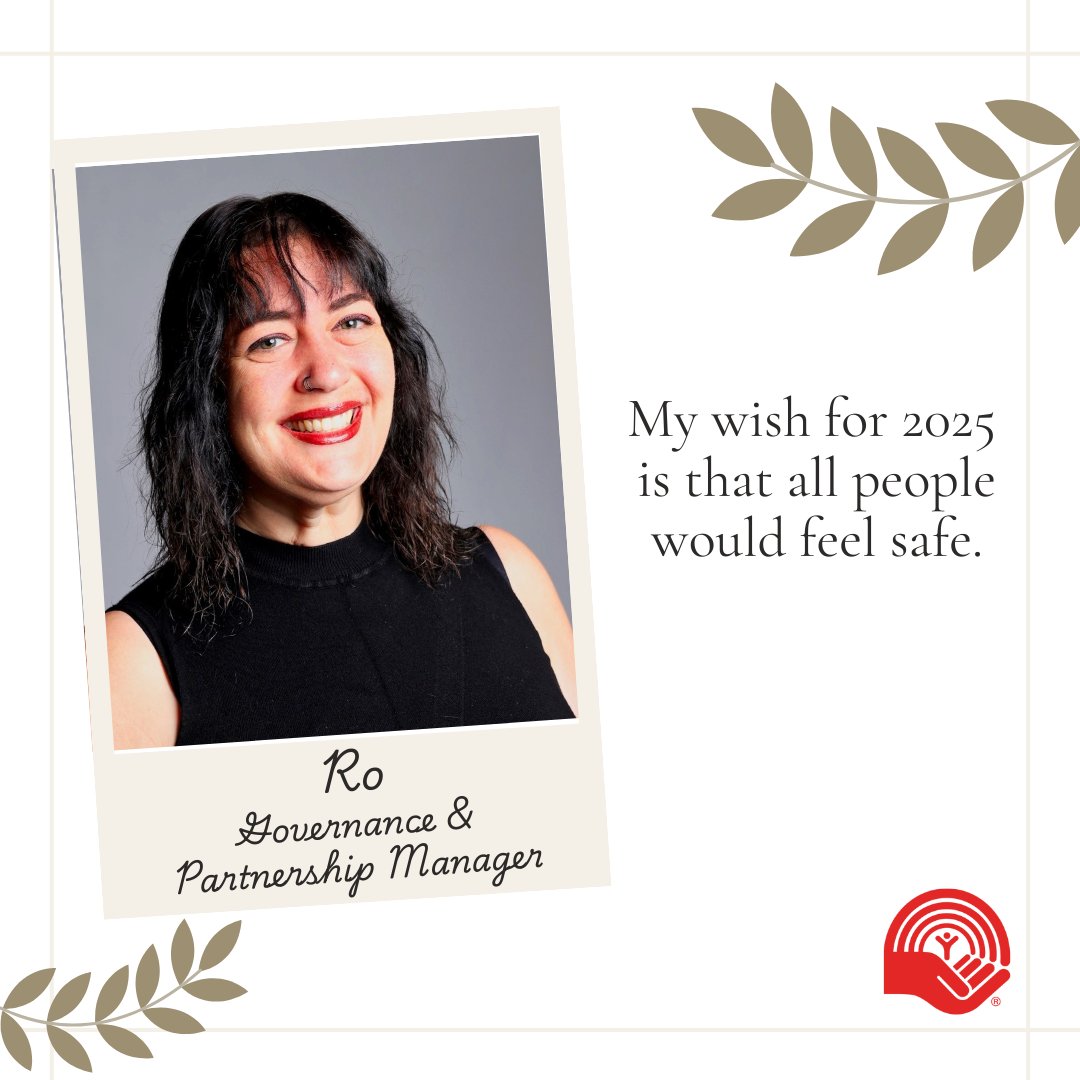 UWCNEO's tweet photo. We're feeling hopeful in 2025, so we asked Ro, United Way's Governance and Partnership Manager what she hoped for this year and here's what she said:

🗯️ "My wish for 2025 is that all people would feel safe."

Tell us, what's your wish for our community in 2025? https://t.co/uLHAMc8Ryx