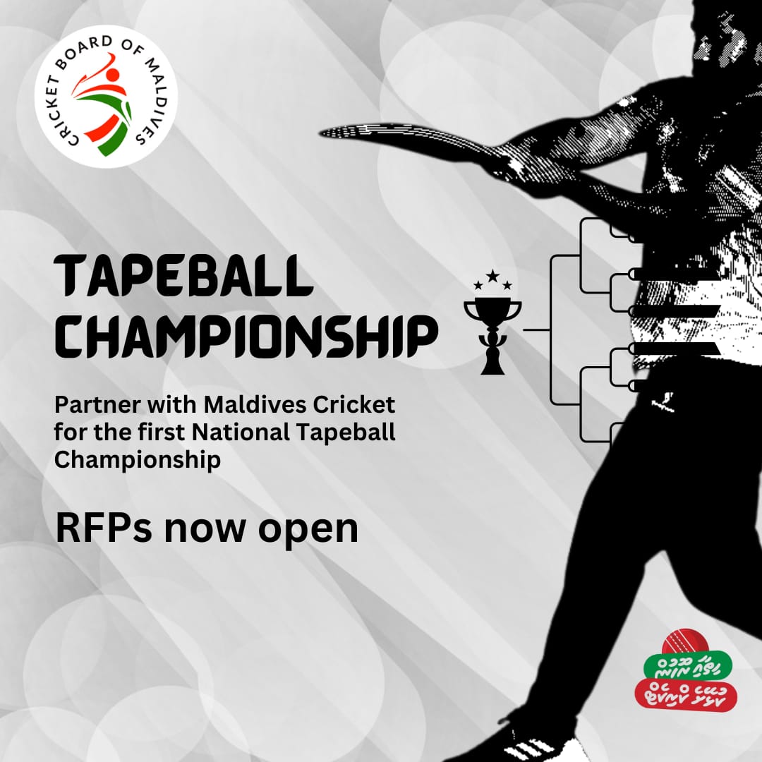 maldivescricket.org/cbm-announces-…

#MaldivesCricket #Towards2030 #indoorcricket #TapeBallCricket

ހިތާއި ރޫހުން ކުޅޭށެ ކްރިކެޓް