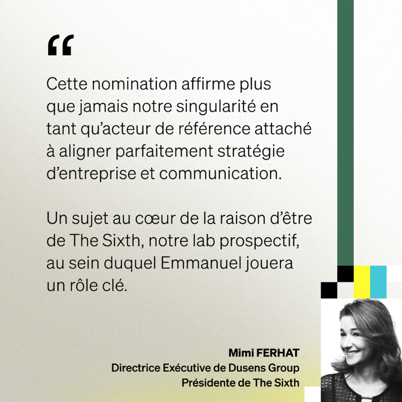 DusensEurope's tweet photo. 📣 @emmanuelguinot, nommé Directeur Général de Dusens Europe. Une arrivée stratégique au moment où l’agence conforte sa position d’acteur de référence entre l'Europe, l'Afrique et le Moyen Orient et affirme des ambitions + fortes sur toute la chaîne de valeur de la communication.