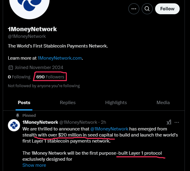 Danishyt2255's tweet photo. 💎💎Hidden gem L1 project who has just posted his 1st tweet.

🫡 Secured $20M in seed Round.

🤑Join waitlist: https://t.co/kEp0WznIAr 

💰💰 If you don't want to miss any FCFS updates and Alpha, follow us on TG: https://t.co/j3Kyim13bU https://t.co/htlNsDtOKO