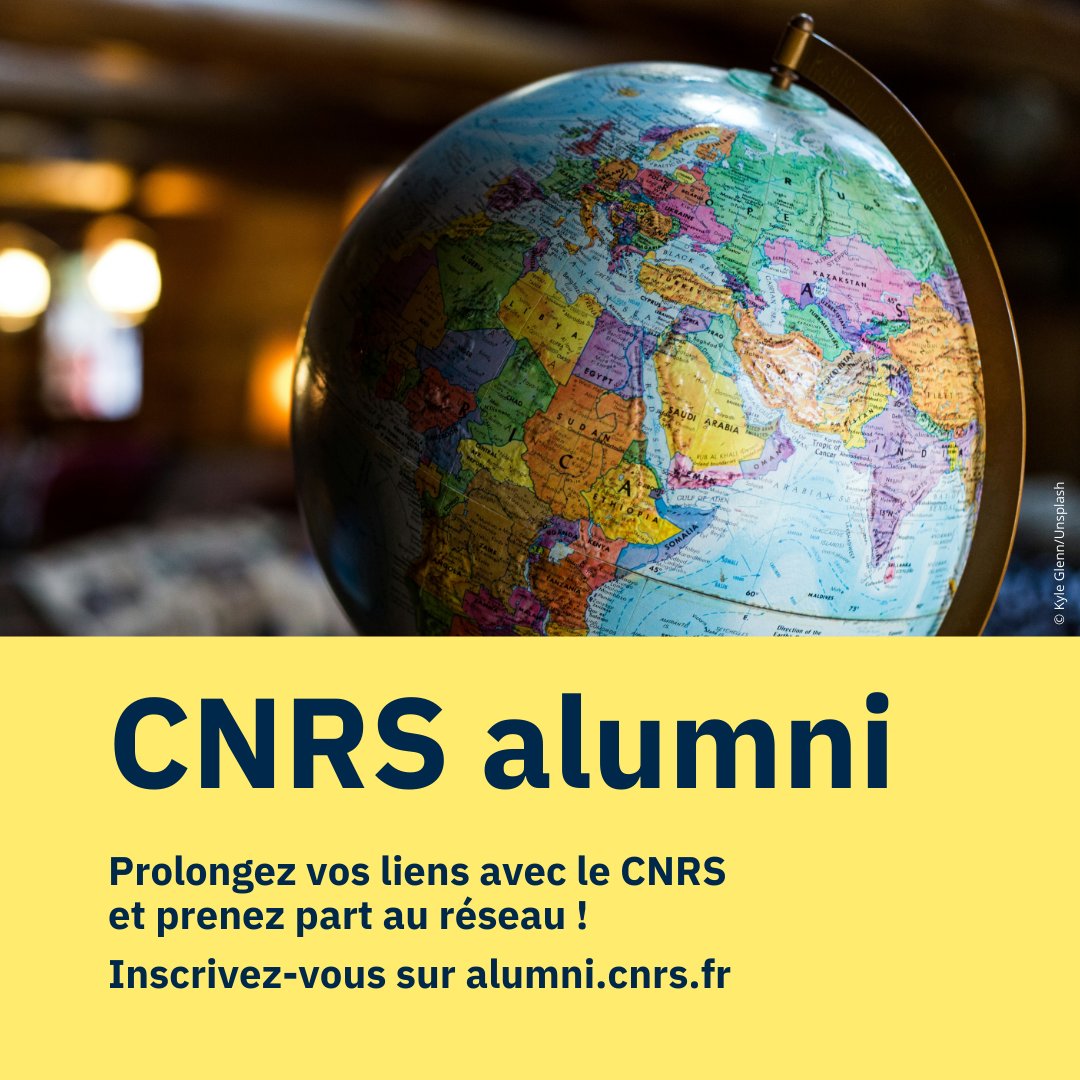 Le CNRS lance son réseau #CNRSalumni ! 
Vous êtes passé par le CNRS au cours de votre carrière ? Rejoignez une communauté mondiale pour prolonger vos liens avec le CNRS, créer des opportunités professionnelles et partager vos expériences. 
👉alumni.cnrs.fr