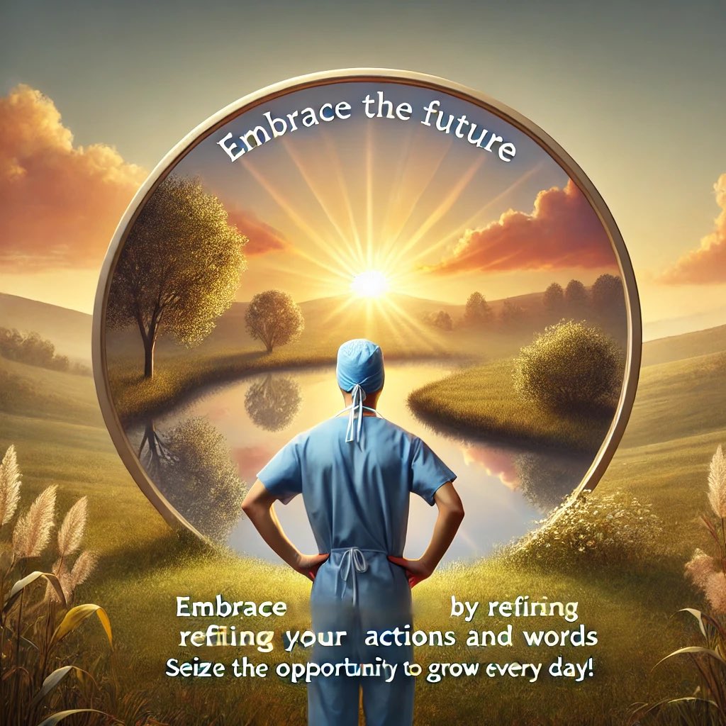 Embrace the future by refining your actions and words through mindful self-reflection. Seize the opportunity to grow and improve every day! #PersonalGrowth #mindfullness #mindfulnessmonthnz #SelfImprovement #FutureFocused