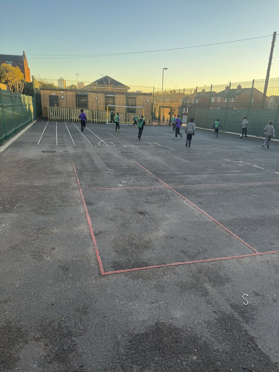 KSLsport's tweet photo. Our Y5/6 football team are training well in preparation for our upcoming tournaments ⚽️💜💪 @KSL_Kirkdale https://t.co/HR0fEhXv6e