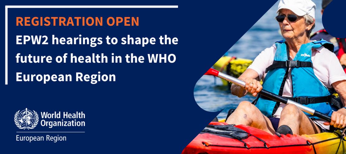 📢Calling all health partners. Don't miss your chance to shape the future of health &amp; well-being in Europe! Starting next week join the conversation in our hearings: covering a range of topics from climate change to emergencies to healthy ageing &amp; more: bit.ly/4jhLSyS