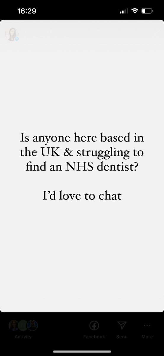 I posted this on my Instagram stories, hoping to get some feedback on our MVP 

I wasn't expecting a lot, as my content isn’t about the dental start up I’m building 

But I got a lot of responses &amp; people gave me SUCH in depth feedback - I’m talking essays here. I couldn’t