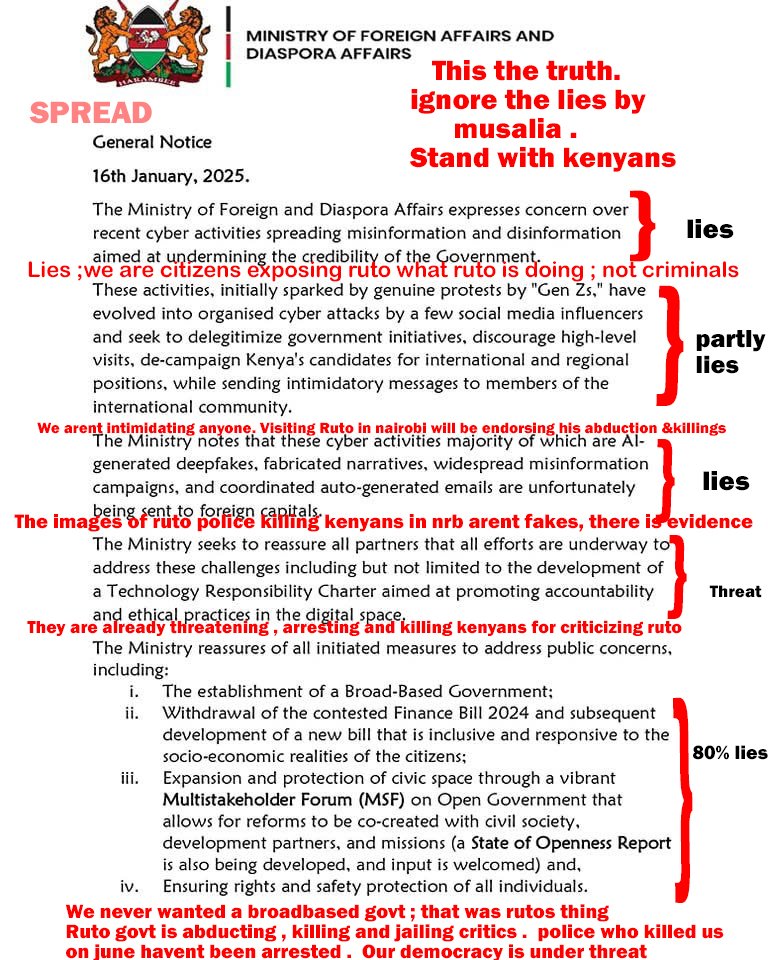 sholard_mancity's tweet photo. Let's spread this message guys .

The Kenya Kwanza govt has released a letter calling us cyber criminals for exposing William ruto 

Killing kenyans and abductions 

I have exposed the lies on the letter 

Let's get this truth out

Hashtag 👉🏻 #FufuaICC

KenyaNetherlandsRelations https://t.co/0D8DacrjBQ