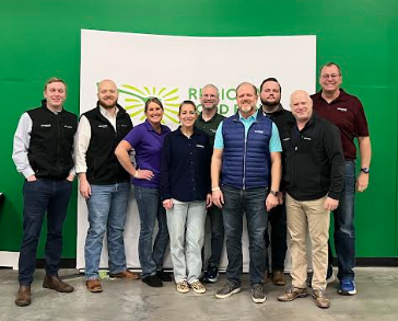 Our team started 2025 together at <a href="/rfbo/">Regional Food Bank of Oklahoma</a> packing meals for Oklahomans in need. We are proud to help #OKC nonprofits that do so much good in our community by #volunteeringtogether.