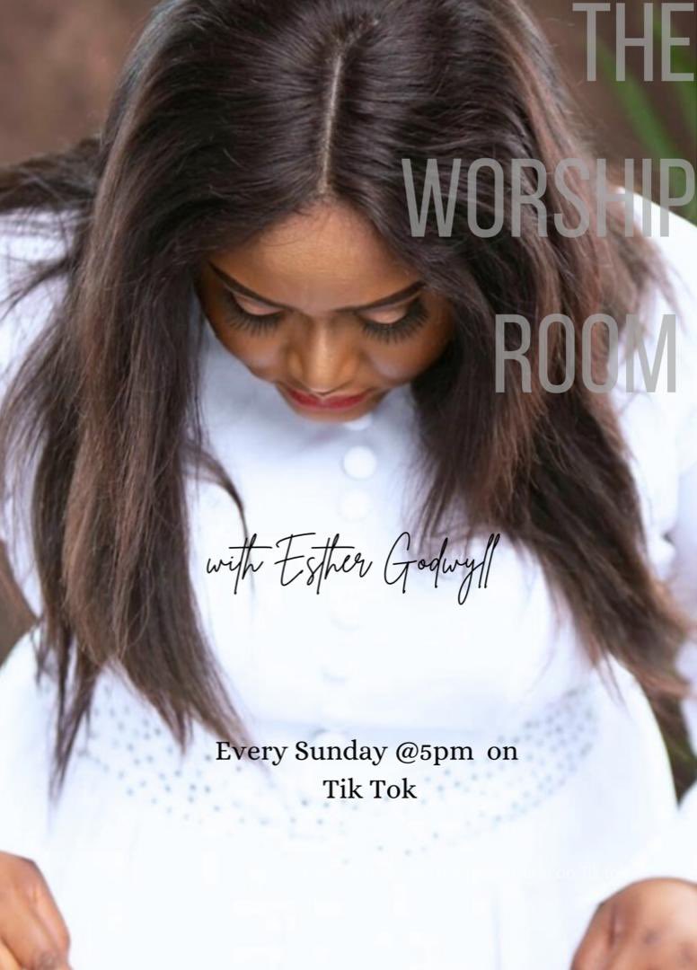 This and every Sunday at 5pm

#EstherGodwyll 
#TheWorshipRoom 
#Trending