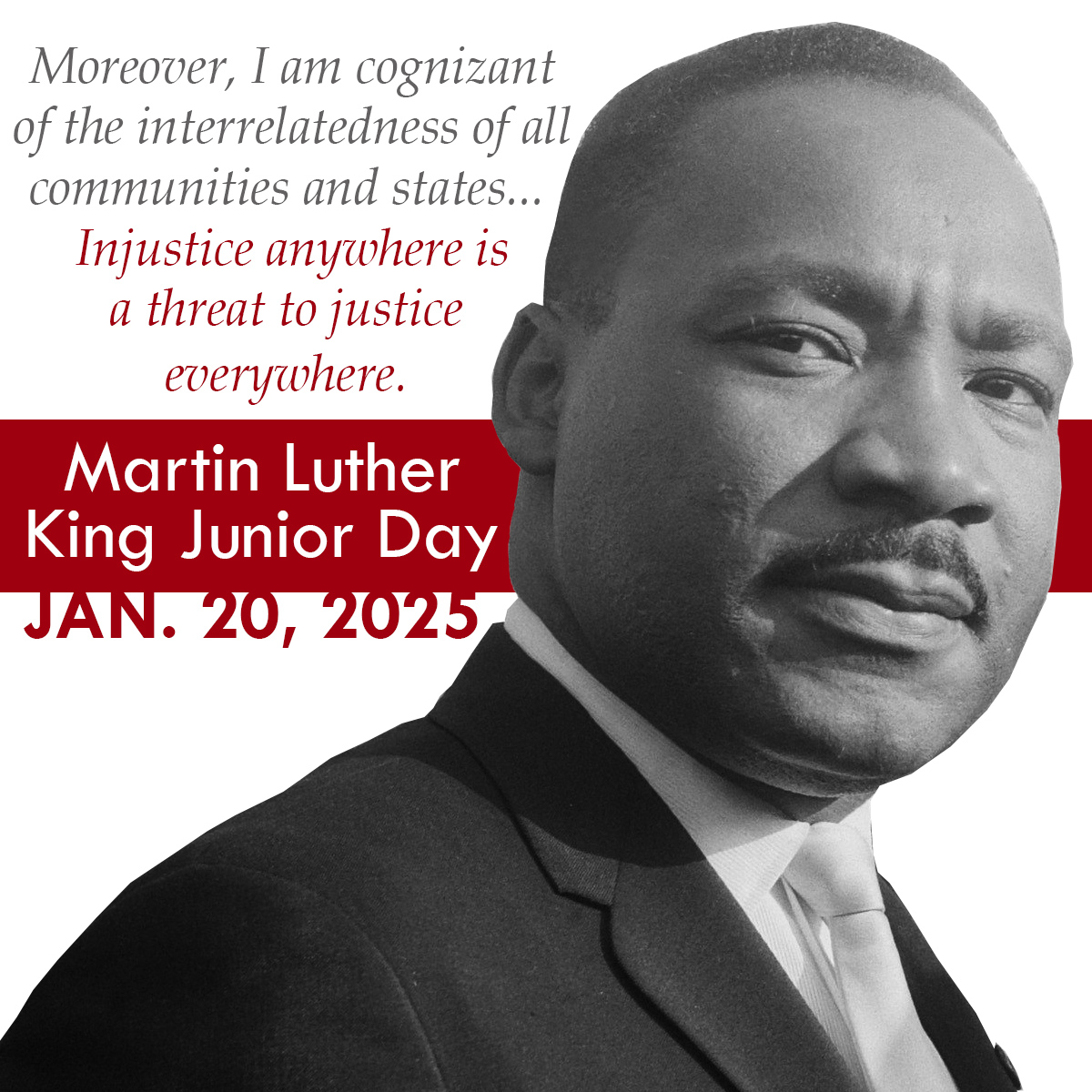 Sigma Alpha Iota honors Martin Luther King Junior Day, January 20, 2025.