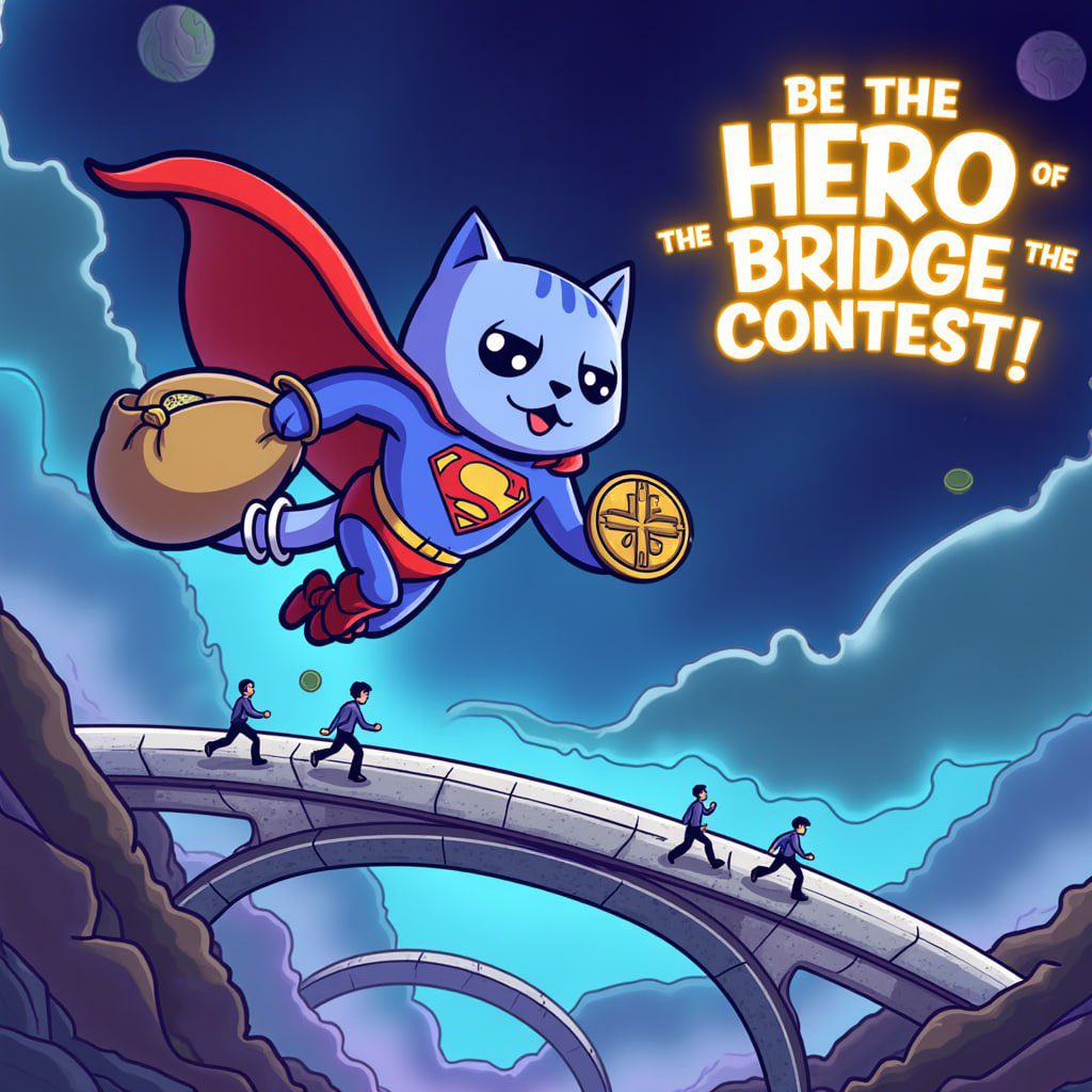 Have you heard?

We have a contest for holders to click some buttons.

Who would do it better than the first multi-chain terminal having, blue cat looking, 8 contract bearing, able to dodge garbage chains (Blast, we did that already) than us?

😼