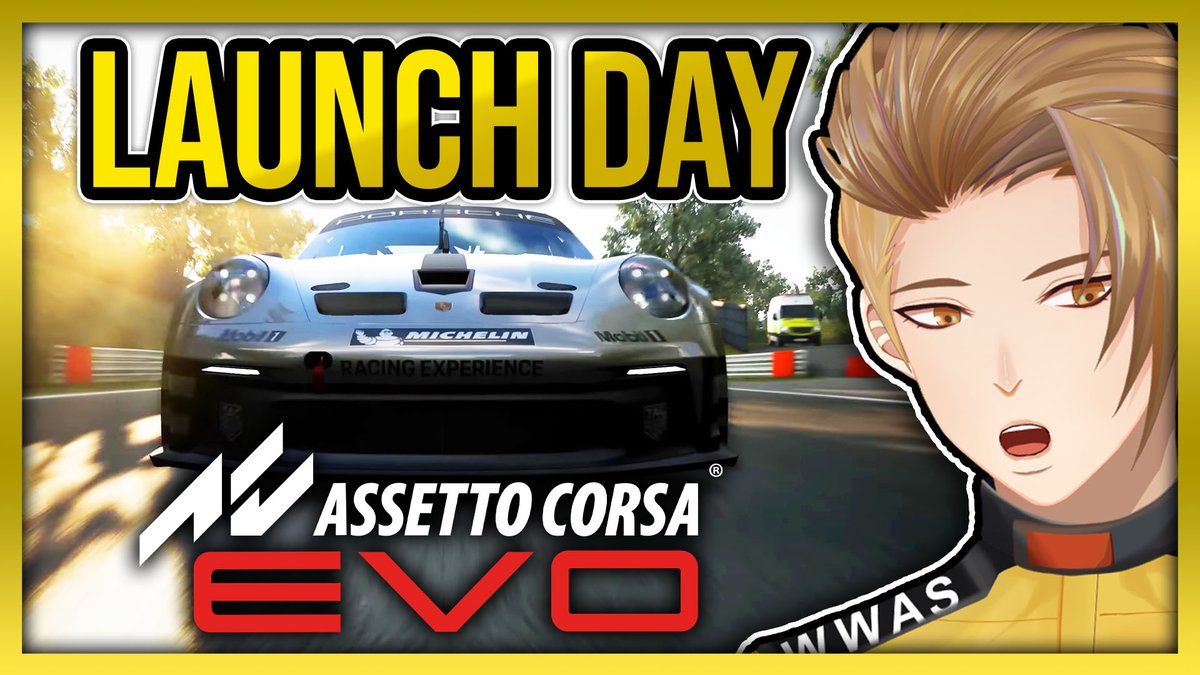 Tonight's stream!

In less than two hours I'll be trying out the new Assetto Corsa Evo!

youtube.com/watch?v=YOBFD0…
twitch.tv/reskakyoso
