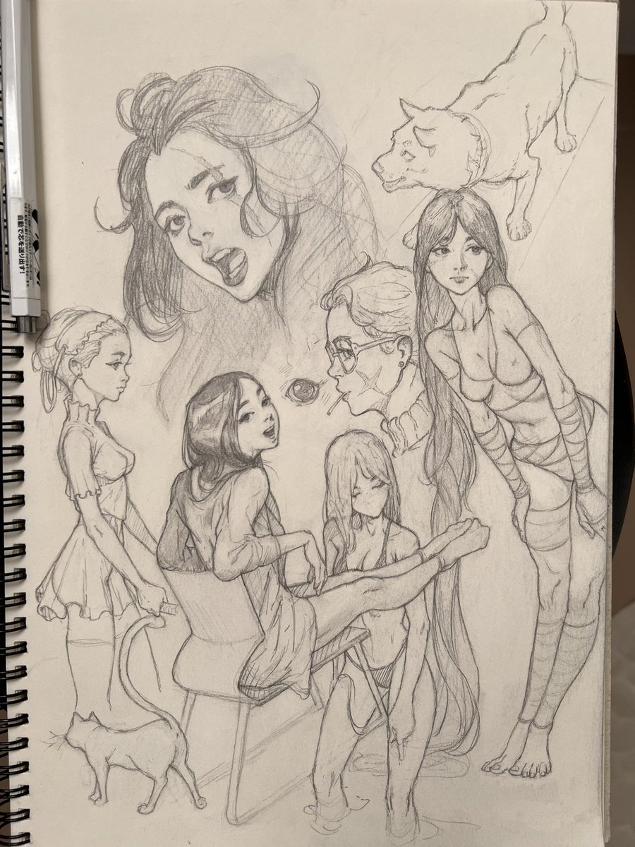 AnymaChris's tweet image. Doodles