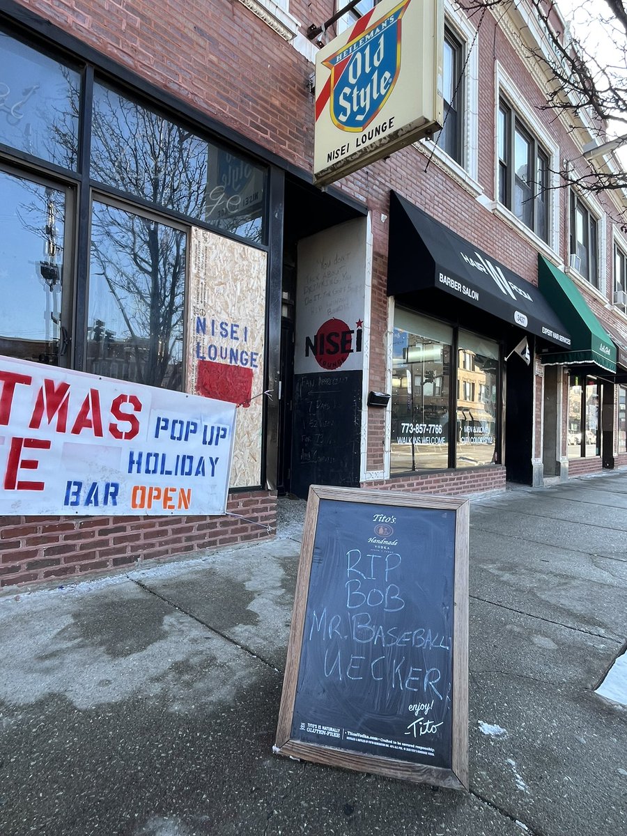 Official Nisei Lounge Statement:

Rest in Peace Bob Uecker

You were the goods.