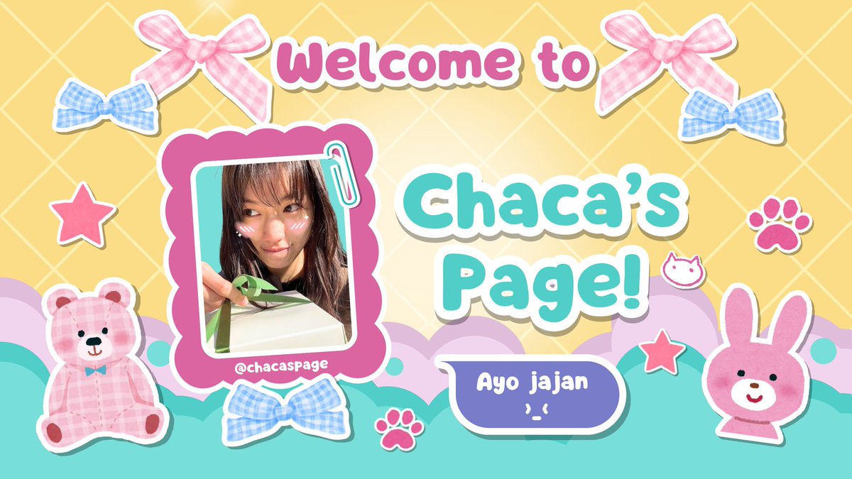 chaca, @ after dm atau wa aja fast tweet media