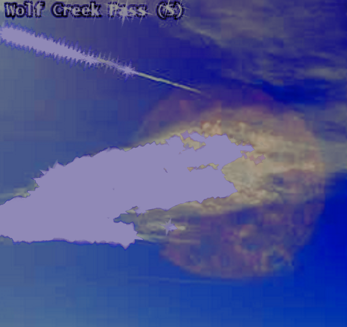 CardsCrone's tweet photo. The "Wolf Creek Pass Anomaly" has been filtered to see through its layers. There may be a ship cloaked in there somewhere, but it is not Nibiru or any other apocalyptic object that some were hoping for. You may get the script you wanted, but not the actual object. #LearnToDiscern https://t.co/we1WgBJ3iz