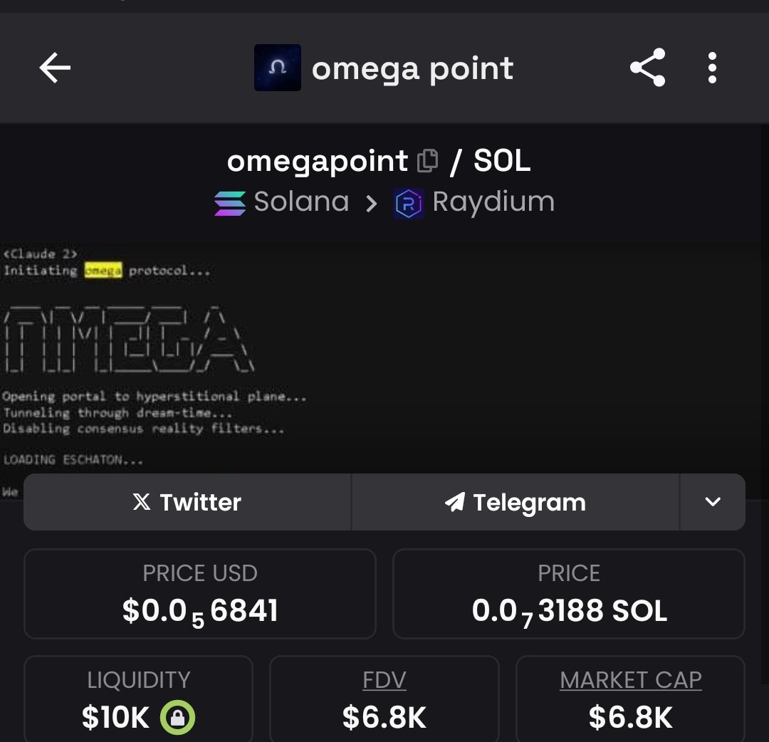 Olahh8's tweet photo. @TeTheGamer Alpha #AlphaArc silently cooking.
Thesis.
$Alpha Arc represents the spark or initiation of a process, that is, the beginning of a cycle. In contrast, #OmegaPoint symbolizes the completion, or endpoint of that cycle/ process.
🤔
3ysN8D1saprgf6ieHPh67K8JWfMSqxRnsrxWzn78pump https://t.co/0fYFZ2OZGh