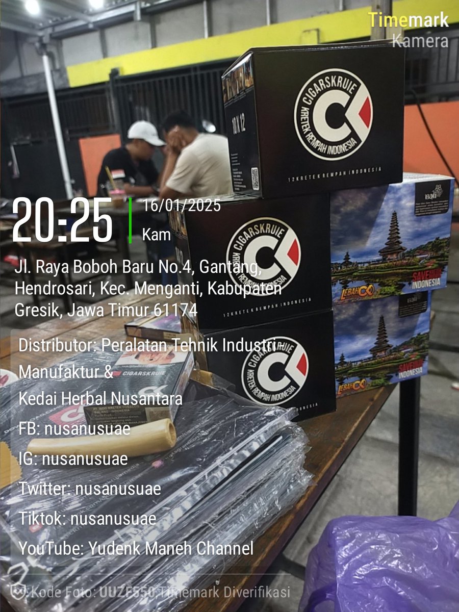 COD Kretek Rempah Nusantara 
"Usaha Kecil adalah Tulang Punggung Ekonomi Keluarga saya"
#Kretek
#Herbal