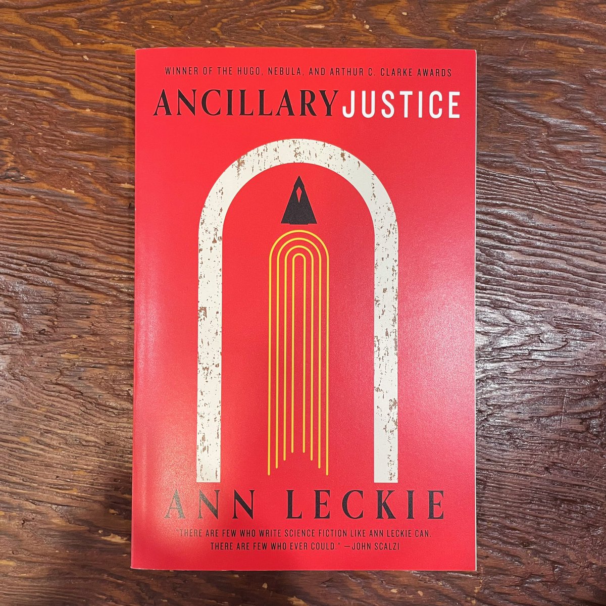 ArgoBookshop's tweet photo. In the distant future, a ship’s AI, isolated in a mortal body, finds itself stranded on a distant world. The first book in an award-winning trilogy that does amazing stuff with language, gender, intrigue, and worldbuilding.

- Adele https://t.co/oqeLZbVehQ