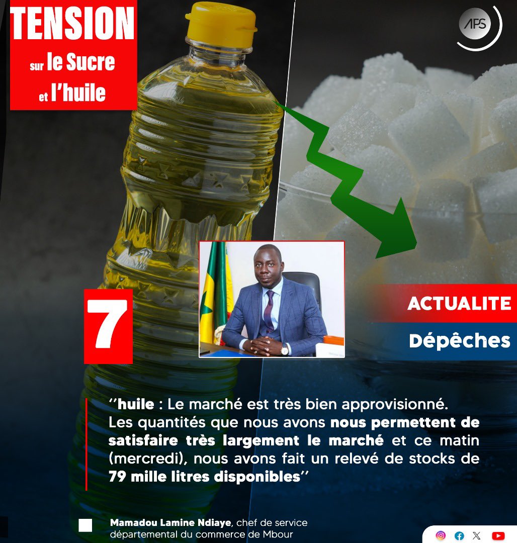 APS_Senegal's tweet photo. 🔴 Des #acteurs #alertent sur le renchérissement des prix de certaines denrées de consommation courante. https://t.co/3lBoQuB5iJ