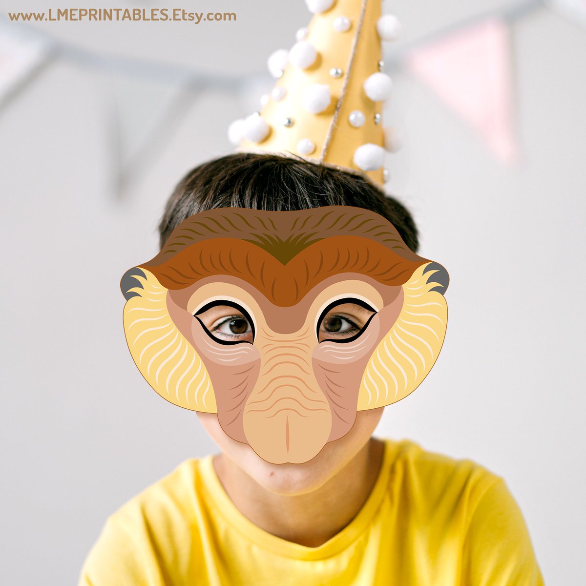 lmeprintables's tweet photo. Proboscis Monkey Mask Printable Animal Costume Long-nosed Baboon Primate Macaque Chimp Gorilla Kid Adult Party Birthday Carnival Halloween https://t.co/sQ0ifEUa6p via @Etsy #monkeymask #printablemasks #animalcrafts #animalspartyideas #playathome #proboscismonkeymask #masksforkids https://t.co/7HkHwn3asB