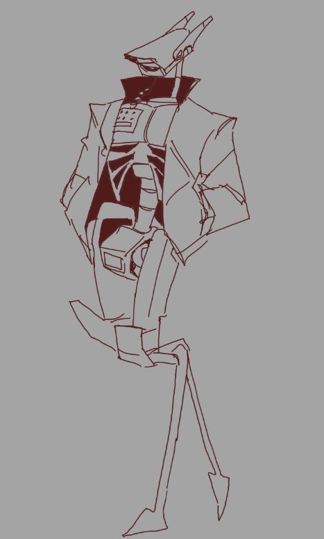 「Welcome back everyone I still draw Men a」|ANDY!!! is trying his bestのイラスト