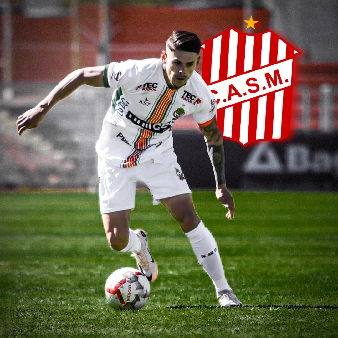 #SanMartínTuc | #MercadoDePases

✅ Franco García, delantero extremo por derecha, Cordobés de 27 años, ex #RacingCórdoba y de último paso por #Cobresal de #Chile🇨🇱 será NUEVO jugador del Santo.