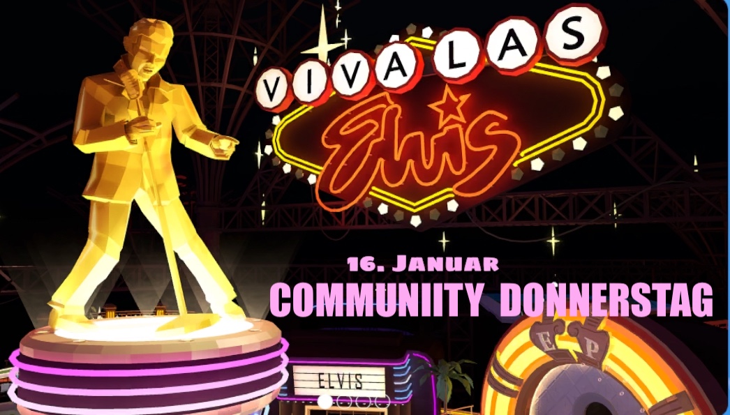 DukaVR's tweet photo. Heute Abend ist es soweit. ☺️ Community Donnerstag mit Mighty Coconut‘s neuem Walkabout Mini Golf DLC Viva Las Elvis 18:30 geht es los https://t.co/W6VnHLRbAR Raumnamen zum mitspielen gibt es wie immer im Livestream https://t.co/LudP3z3cZw