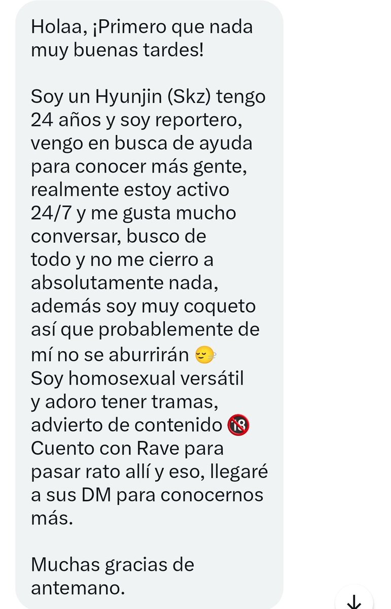 🍒— este chico bonito anda buscando conocer gente nueva, 🚨 advierte contenido. Posee rave. Dejen su puntito o emoji para que el les llegue al dm.